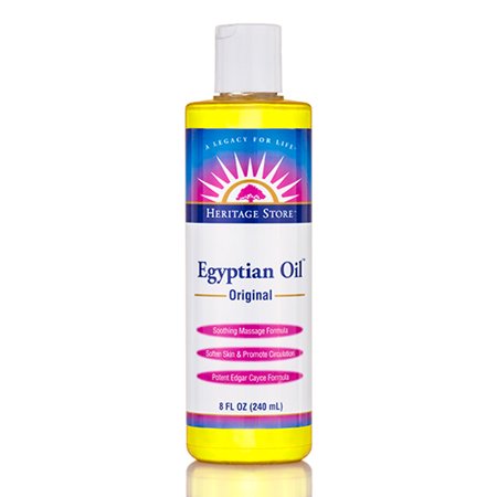 Heritage Store Egyptian Oil, Original Sassafras 8 oz