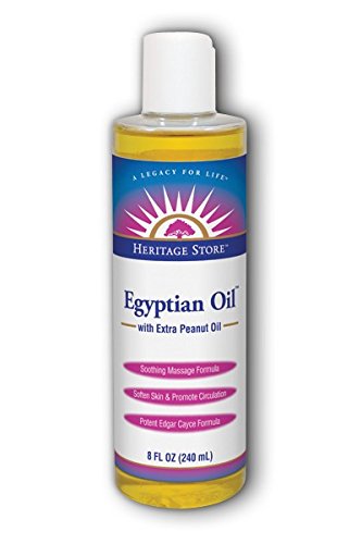 Heritage Store Egyptian Oil w/Extra Peanut Oil Sassafras 8 oz-UNAVAILABLE