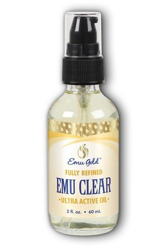 Heritage Store Emu Clear Oil, Ultra Active Fully Refined Fragrance Free 2 oz-OUT OF STOCK