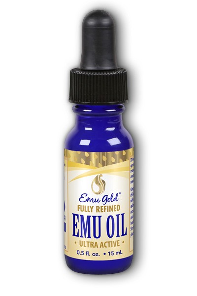 Heritage Store Emu Oil, Pure Grade Ultra Fragrance Free 0.5 oz-OUT OF STOCK