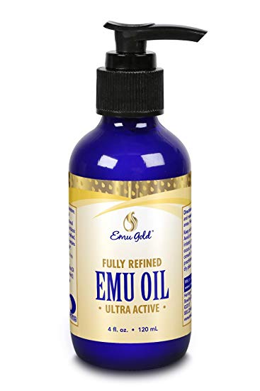 Heritage Store Emu Oil, Pure Grade Ultra Fragrance Free 4 oz-OUT OF STOCK