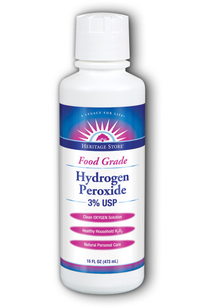 Heritage Store Hydrogen Peroxide 3% Fragrance Free 16 oz-OUT OF STOCK