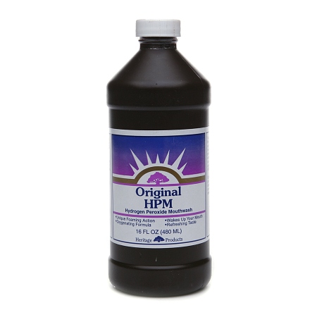 Heritage Store Hydrogen Peroxide Mouthwash Original Menthol 16 oz-OUT OF STOCK