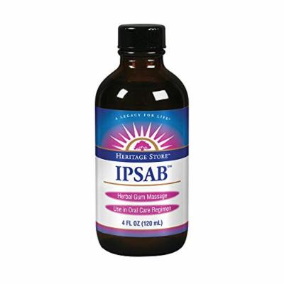 Heritage Store Ipsab Herbal Gum Treatment Peppermint 4 oz liquid-OUT OF STOCK