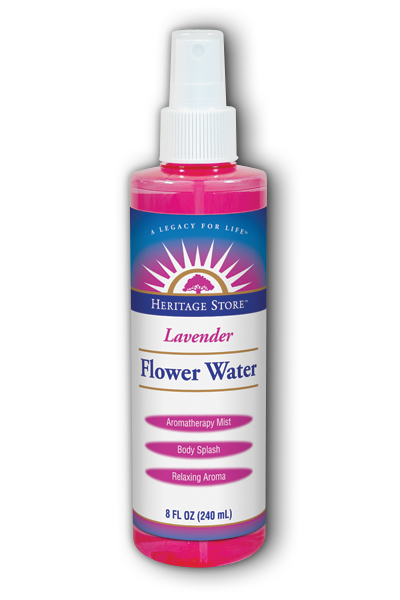 Heritage Store Lavender Water w/Atomizer Lavender 8 oz