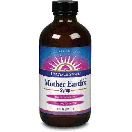 Heritage Store Mother Earth's Syrup Cherry 8 oz-OUT OF STOCK