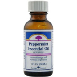 Heritage Store Peppermint Oil, Essential Oil Peppermint 1 oz