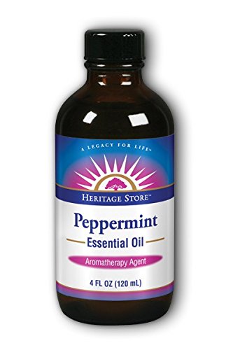 Heritage Store Peppermint Oil, Essential Oil Peppermint 4 oz     TEMPORARILY UNAVAILABLE