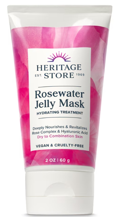 Heritage Store Rosewater Jelly Mask  2 Oz