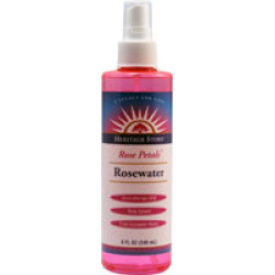 Heritage Store Rosewater w/Atomizer Rose 8 oz