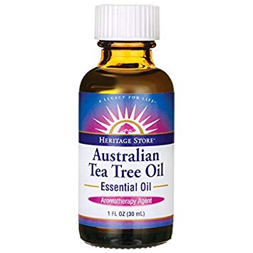 Heritage Store Tea Tree, Organic Essential Oil Tea Tree 1 oz