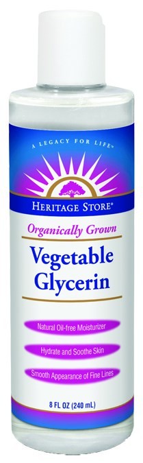 Heritage Store Vegetable Glycerin, Organic Fragrance Free 8 oz
