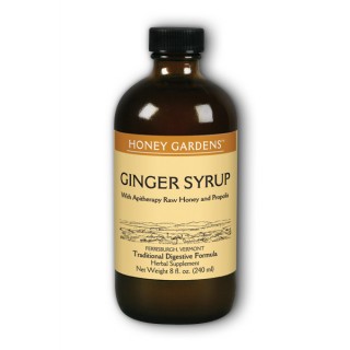 Honey Gardens Ginger Honey Syrup 8 oz / Syrup 