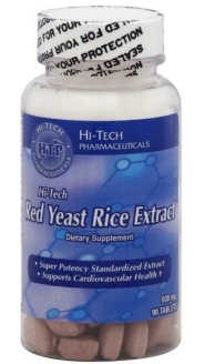 Hi-Tech Pharmaceuticals -  Hi-Tech Red Yeast Rice 90 Tabs