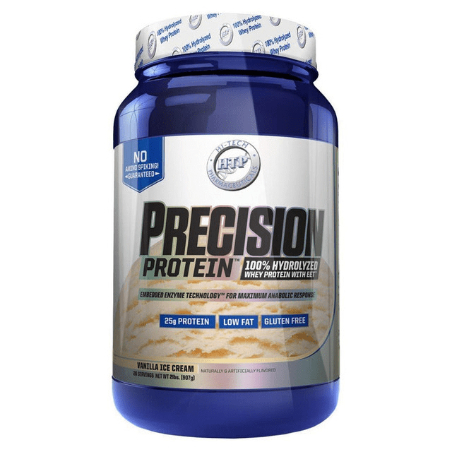 Hi-Tech Pharmaceuticals Precision Protein 2pnd Hydrolyzed Whey Vanilla Ice Cream 28 Servings