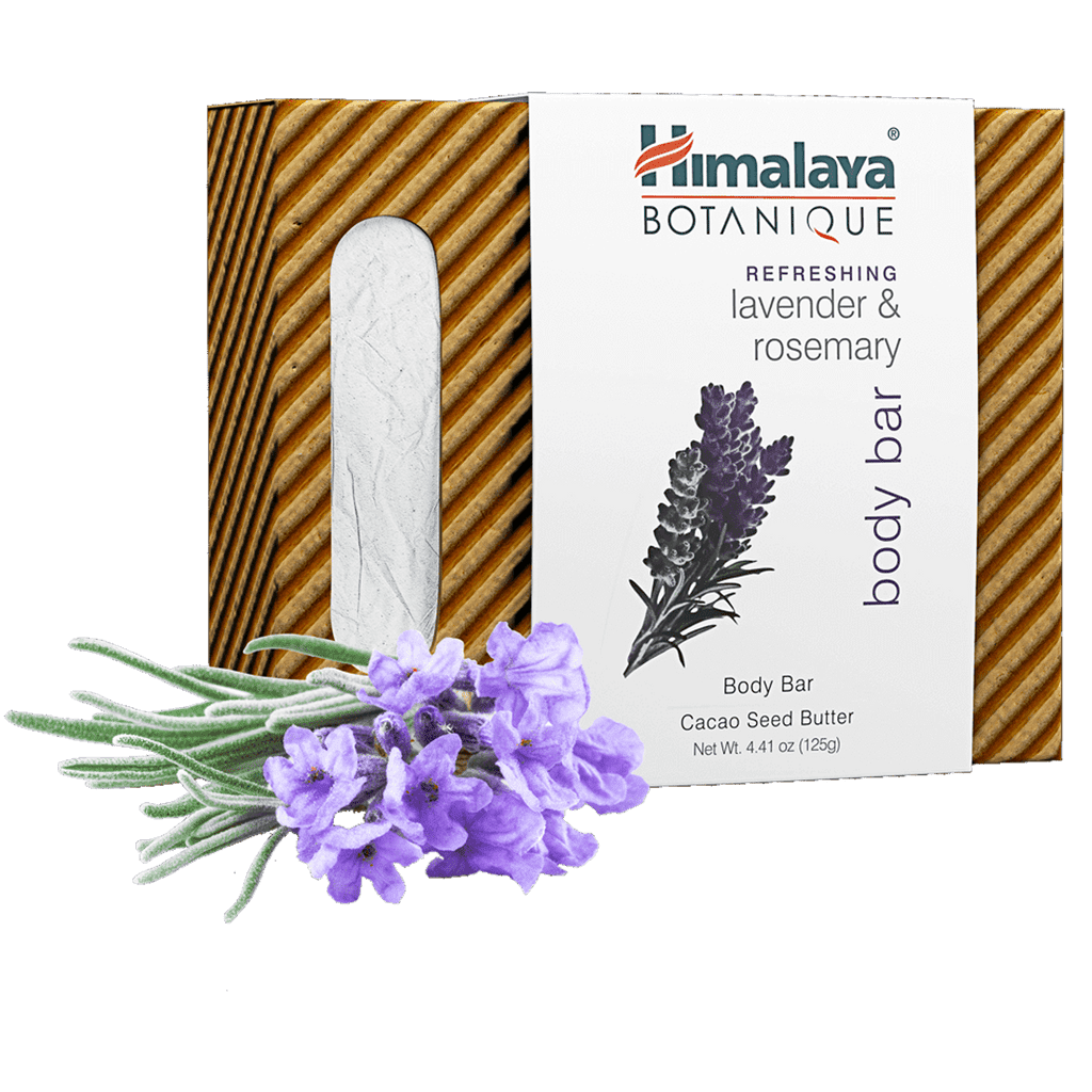 Himalaya Cleansing Bar Refreshing Lavender & Rosemary 4.41 OZ