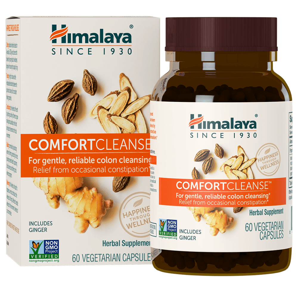 Himalaya ComfortCleanse 60 Veg Caps TEMPORARILY UNAVAILABLE
