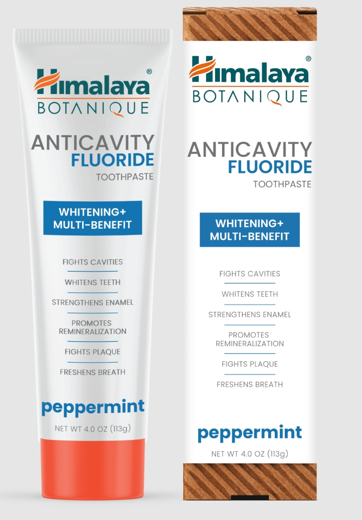 Himalaya Complete Anticavity Fluoride Peppermint 4 oz