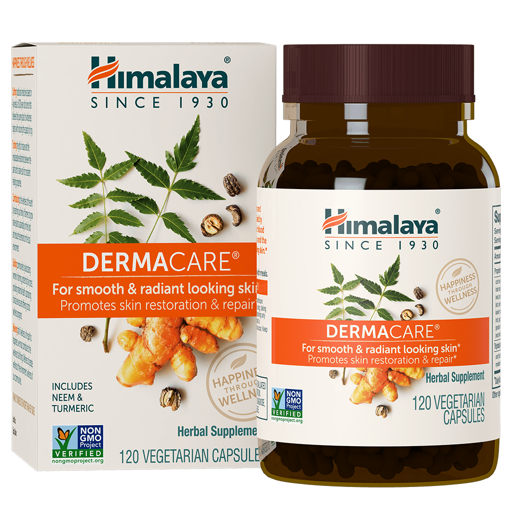 Himalaya DermaCare 120 Veg Caps     TEMPORARILY UNAVAILABLE