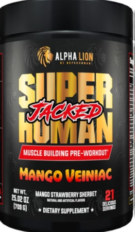 Alpha Lion Super Human Jacked Mango Veiniac 21/42 servings