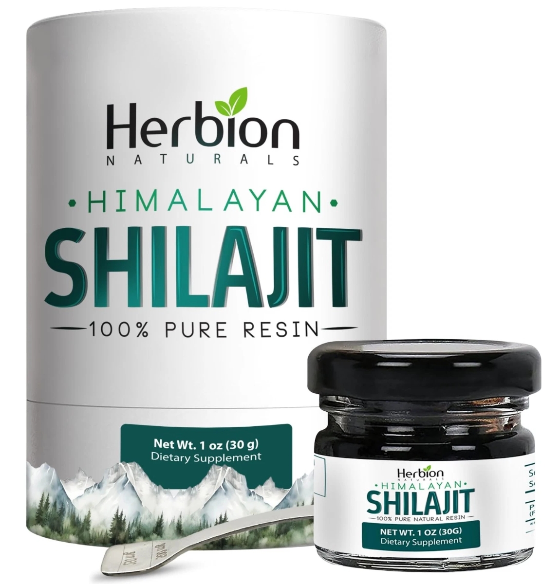 Herbion Shilajit Resin 1 oz 