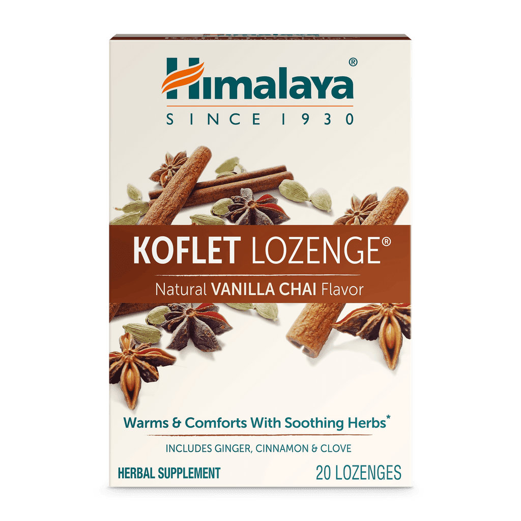 Himalaya Koflet Lozenges Vanilla Chai 20 Lozenges