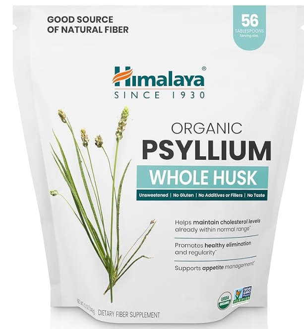 Himalaya Psyllium Whole Husk Organic 12 oz 