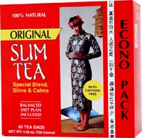 Hobe - Original Slim Tea -- 60 Tea Bags