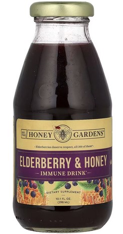 Honey Gardens Elderberry Immune Drink  8 X