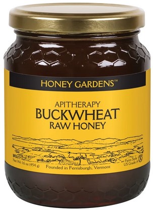 Honey Gardens Raw Honey, Buckwheat 1 Lb-UNAVAILABLE
