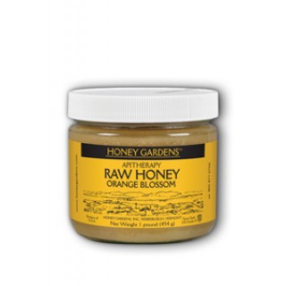 Honey Gardens Orange Blossom Raw Honey 1 lb