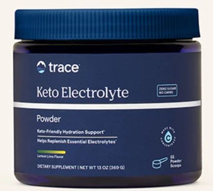 Trace Minerals Keto Electrolyte Powder Orange Flavor 13/oz  55 Servings
