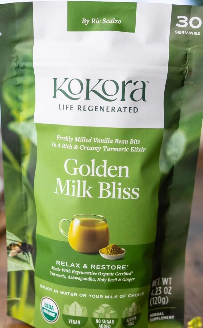 Kokora Life Regenerated Golden Milk Bliss 30 Servings 