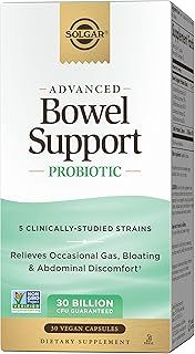 Solgar Advanced Bowel Support Probiotic 30 Billion 30 vegan caps