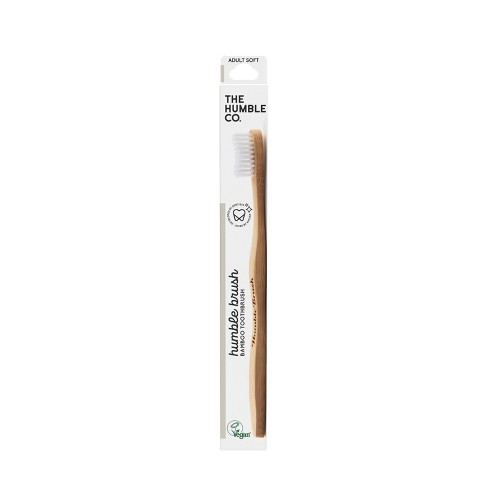Humble Co. Adult Bamboo Toothbrush White Soft