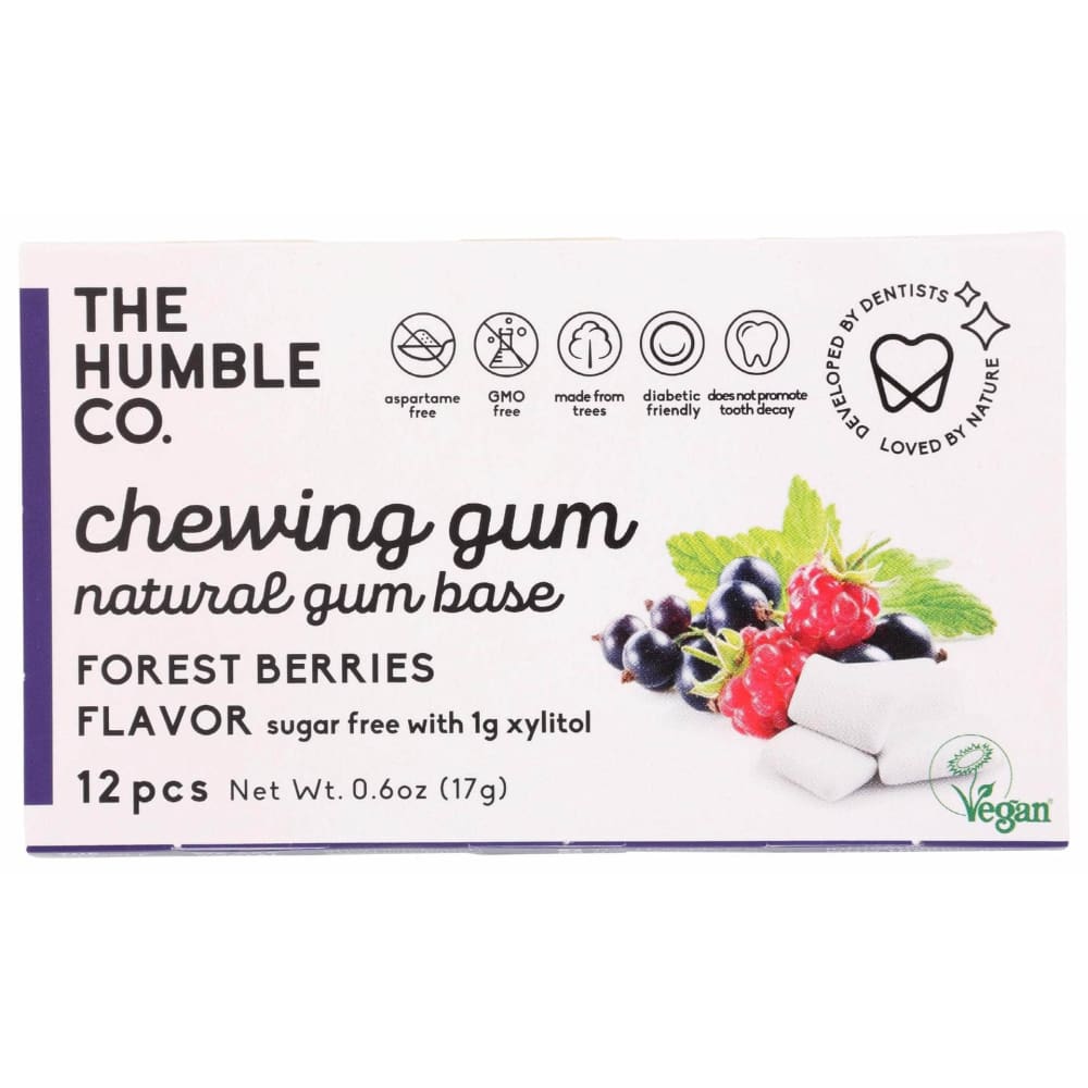 Humble Co. All Natural Chewing Gum Forest Berries-UNAVAILABLE