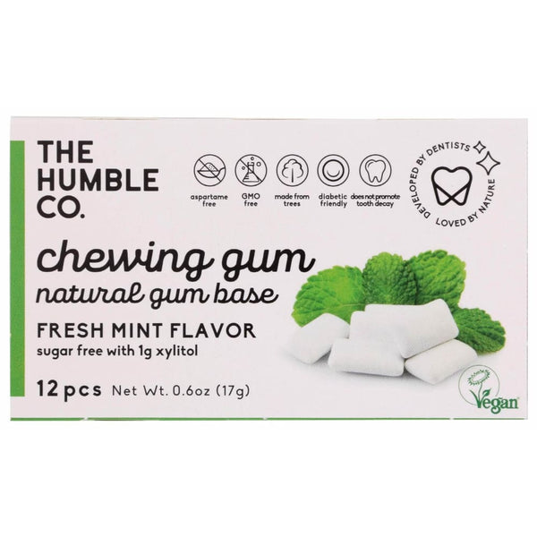 Humble Co. All Natural Chewing Gum Fresh Mint      TEMPORARILY UNAVAILABLE