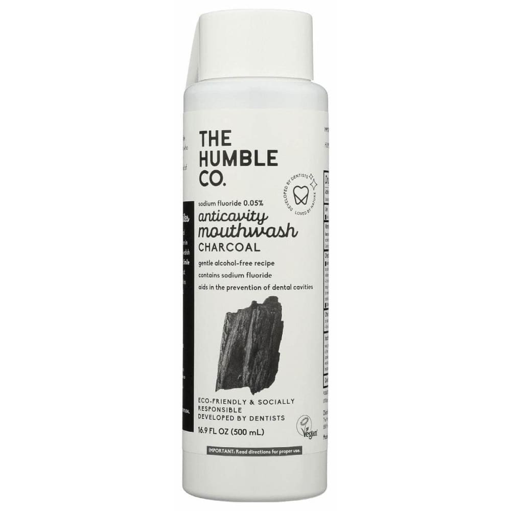 Humble Co. Natural Mouthwash Charcoal 16.9 ounce-OUT OF STOCK