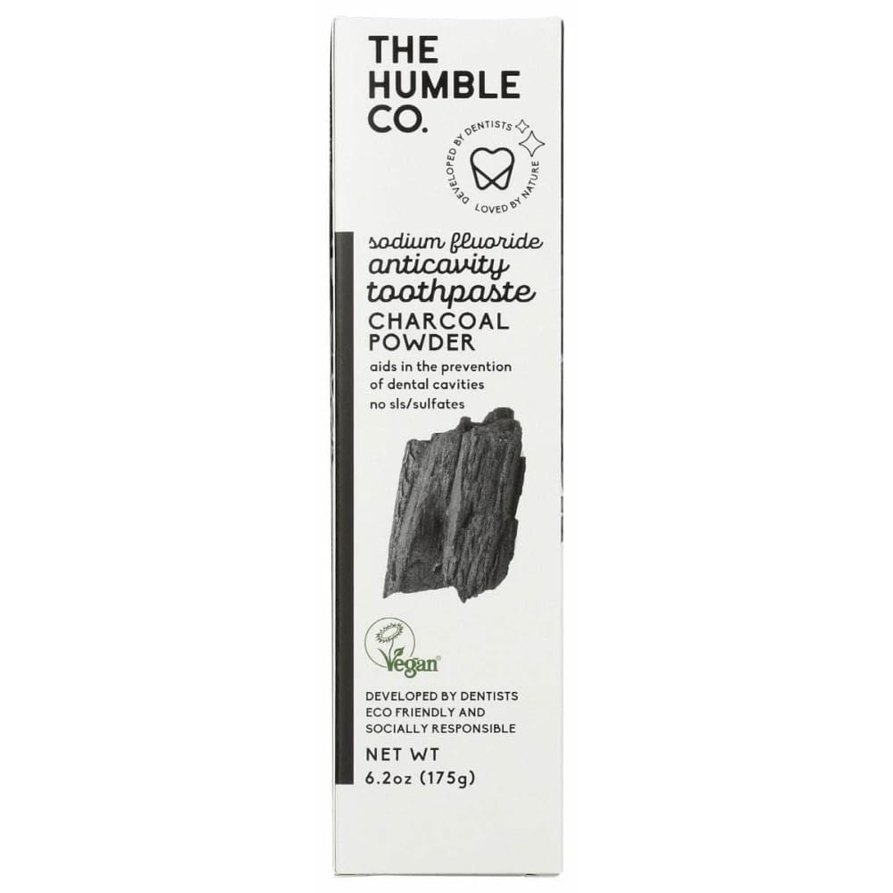 Humble Co. Natural Toothpaste Charcoal 6.2 ounce-OUT OF STOCK