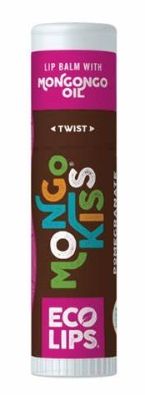 Eco Mongo Kiss Organic Lip Balm .25/oz Pomegranate 