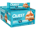 Quest Staks Cinnamon Brown Sugar 20g Protein 12 Bars