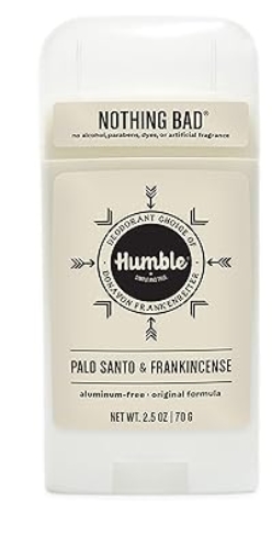 Humble - Palo Santo & Frankincense 2.5 oz Deodorant (stick)