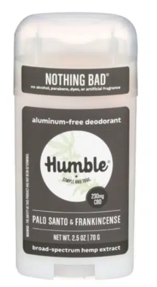Humble - Palo Santo & Frankincense 230 mg CBD 2.5 oz Deodorant (stick)