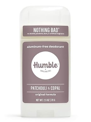Humble - Patchouli & Copal 2.5 oz Deodorant (stick)