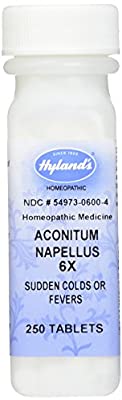 Hylands Aconitum Napellus 6X 250 tablet-OUT OF STOCK