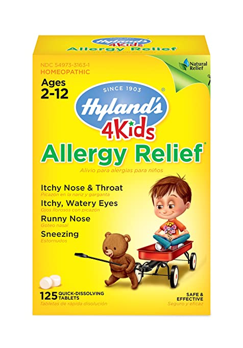 Hylands Allergy Relief 4 Kids 125 ct      TEMPORARILY UNAVAILABLE