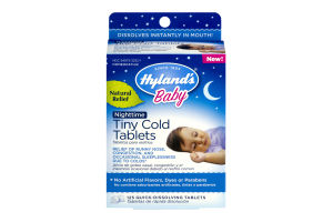 Hylands Baby Nighttime Tiny Cold Tablets 125 tablet