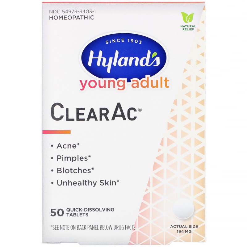 Hylands Clear-Ac 50 tablet-UNAVAILABLE