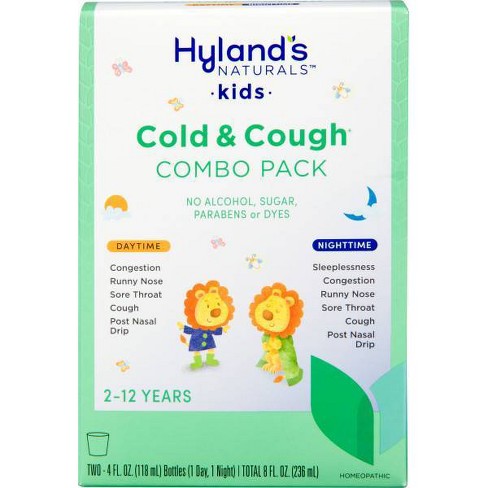 Hylands 4 Kids Cold 'n Cough Day & Night Value Pack 8 ounce