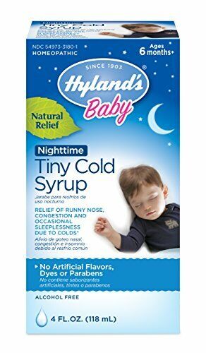 Hylands Baby Nighttime Tiny Cold Syrup 4 ounce
